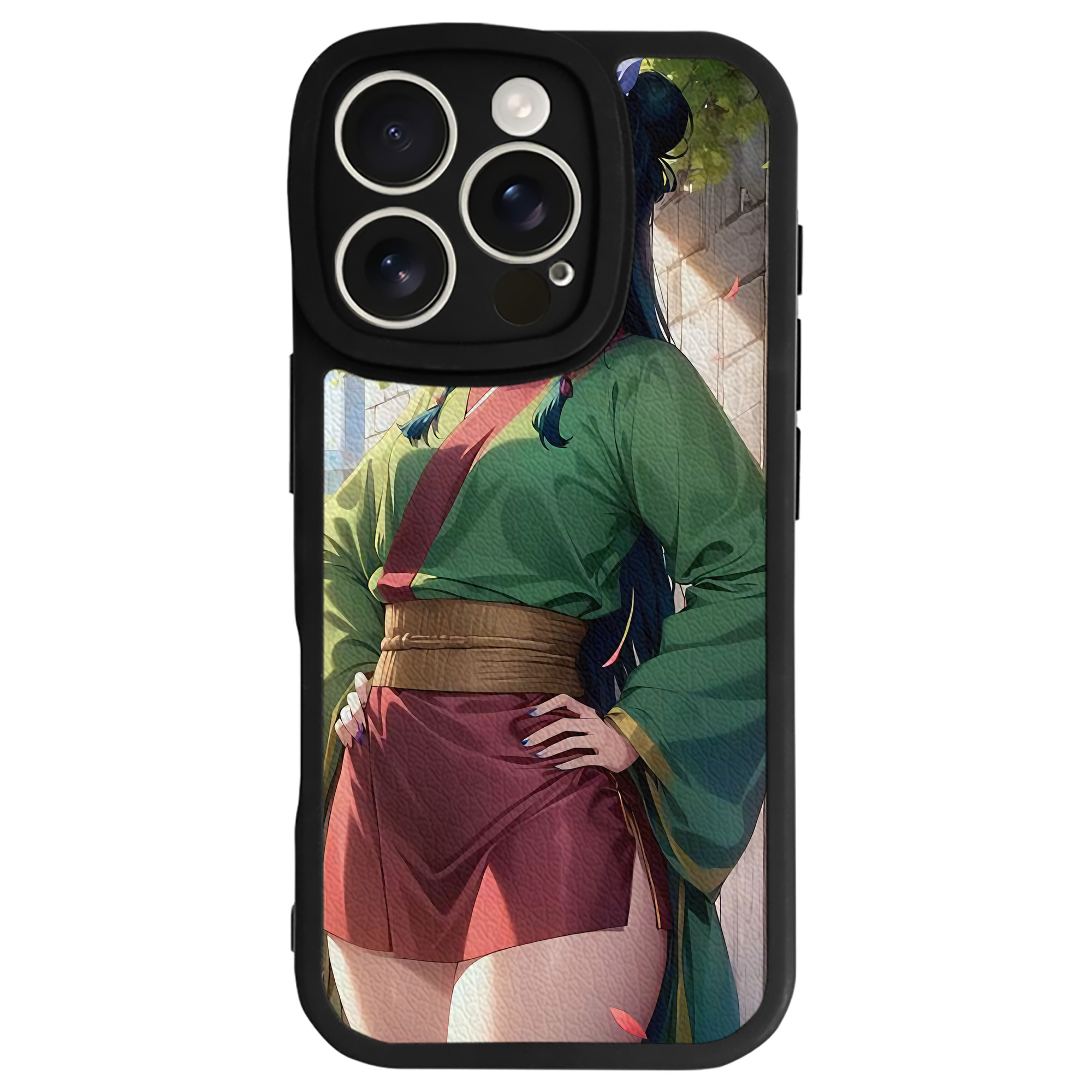 （画像用） 薬屋のひとりごと The Apothecary Diaries 【iPhone 16シリーズ対応】シリコンスマホケース（レザー調） 材質：シリコン
